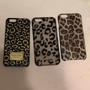 iPhone 6 7 8 leopard cheetah phone cases